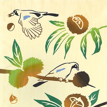 【kenema 】注染手ぬぐい 栗カケス