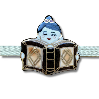 GO!FUKU 五福  帯留 読書