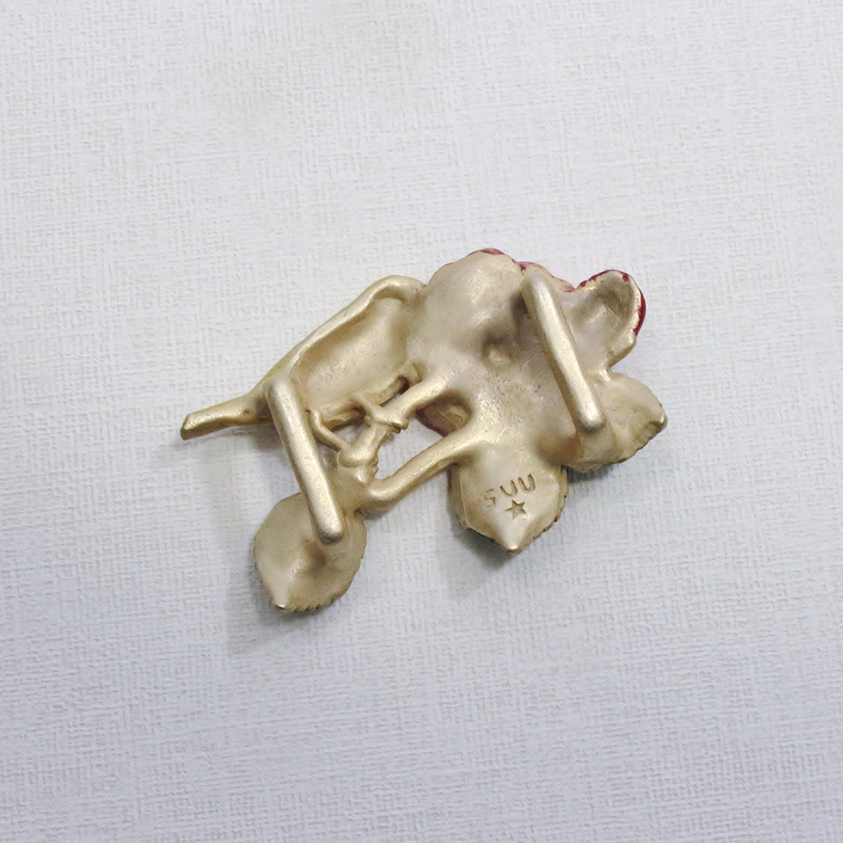 数-SUU-椿とメジロ帯留め / 帯留め※専用豪華ボックス入り