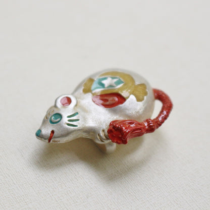 数-SUU- ねずみ帯留め / 帯留め※専用豪華ボックス入り