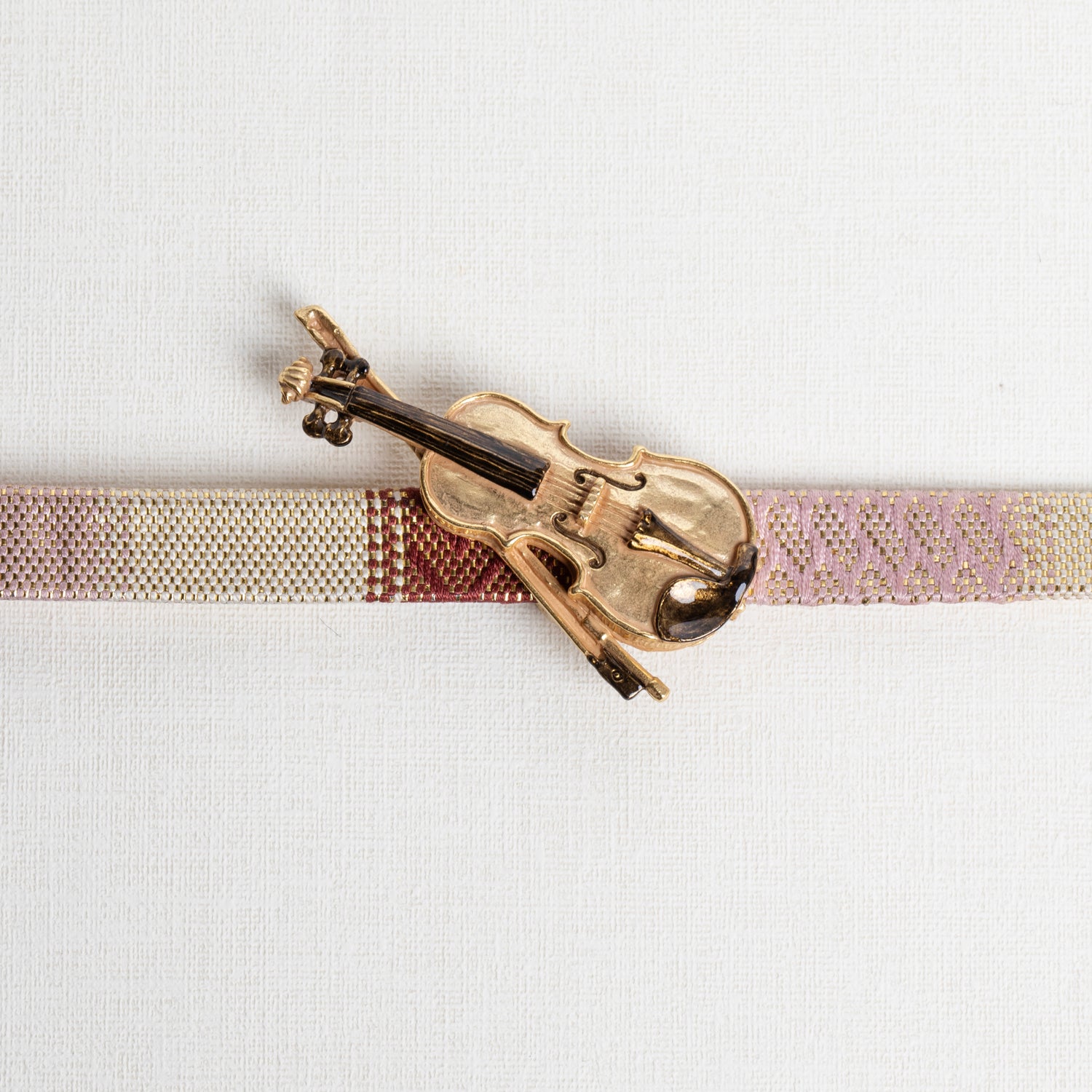 数-SUU- バイオリン帯留め※専用豪華ボックス入り