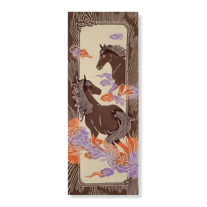 新江戸染謹製 干支てぬぐい＜天駆ける馬＞ てぬぐい 新江戸染 丸久商店 